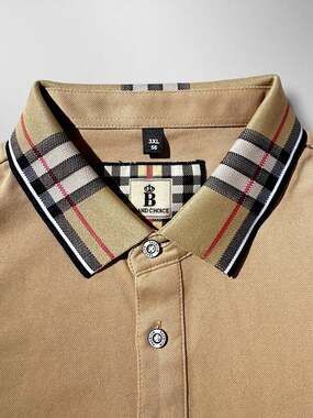 Men's Khaki Polo Size 3XL